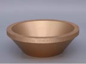 真空ろう付けダイヤモンドカップ型研削ホイール