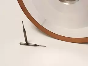 マイクロツール精密研削用3A1ダイヤモンド研削砥石