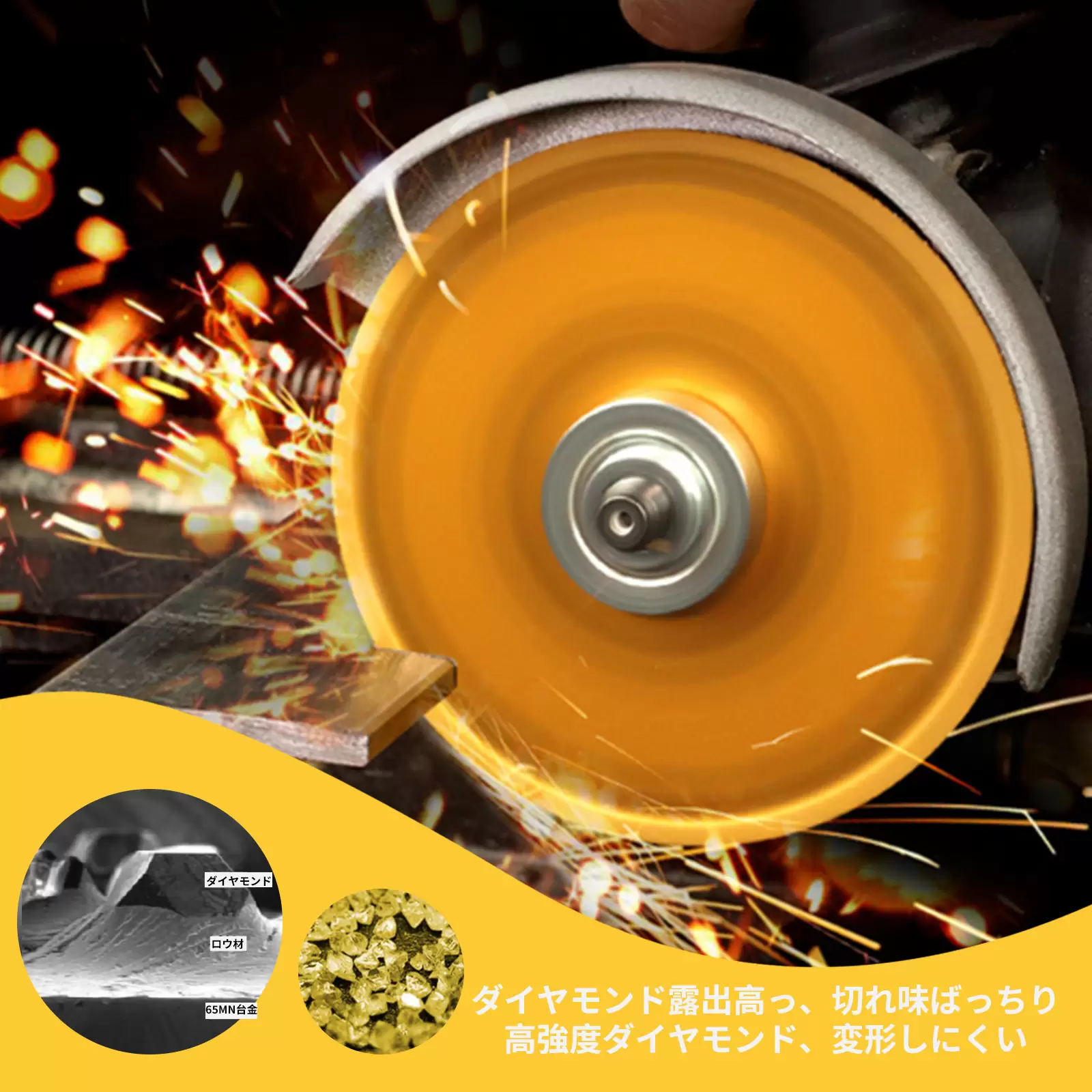 溶着切断ディスク