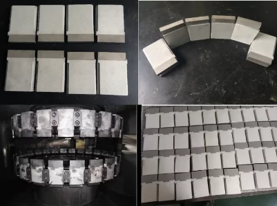 ブレーキディスク研削用金属CBNセグメントの実例